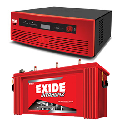 Exide Inverterz GQP 900 and Exide Inva Homz IHST1500