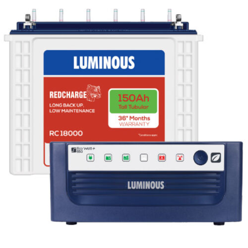 Luminous ECO Watt Neo 700 and Luminous Red Charge RC 18000